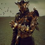 steampunk armor arm
