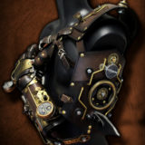 steampunk armor arm
