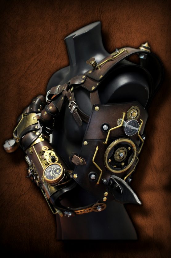 steampunk armor arm