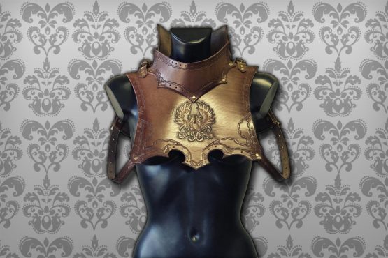 Leather Medieval Gorget