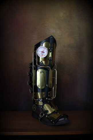 Steampunk Greave Armor