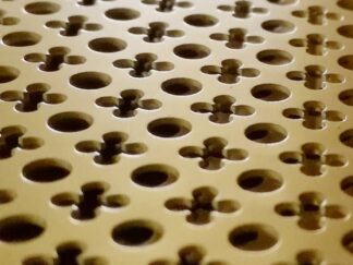 Drilled laminate