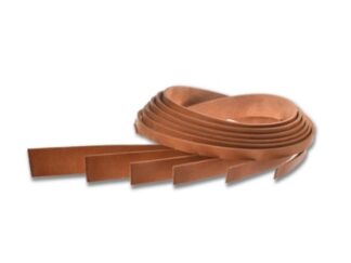 Leather Stripe - Brown