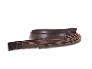 Leather Stripe - Dark Brown