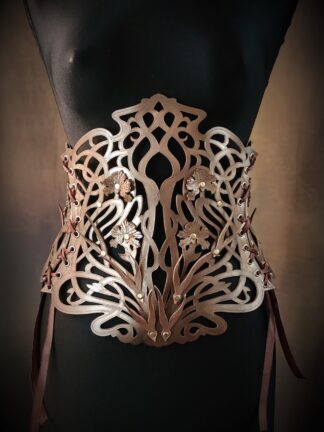 Iris Corset: Gold